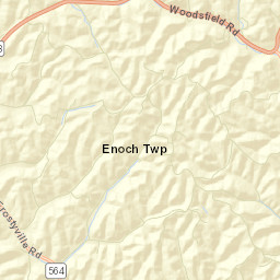 Fulda Ohio Street Map