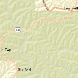 Stafford Ohio Street Map