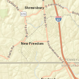 Shrewsbury Street Map