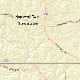 Stewartstown Street Map