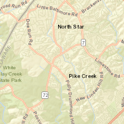 Wood Ridge Delaware Street Map