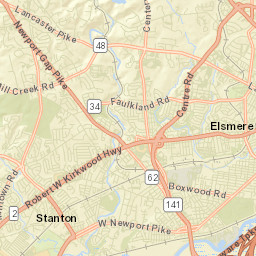 Wooddale Delaware Street Map