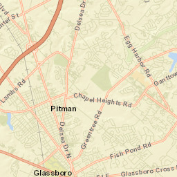 Gloucester County Street Map