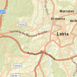 Leiria Street Map