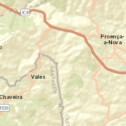 Proença-a-Nova Street Map