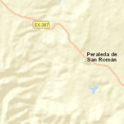 Peraleda de San Román Street Map