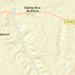 Santa Ana de Pusa Street Map