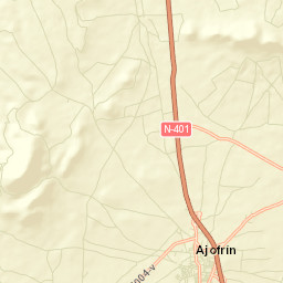 Ajofrín Street Map
