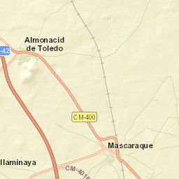 Mascaraque Street Map