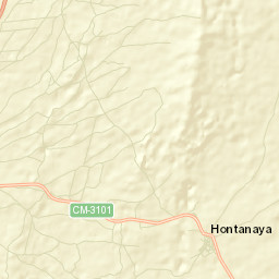 Hontanaya Street Map