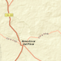 Almodóvar del Pinar Street Map