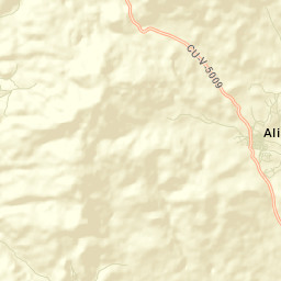 Aliaguilla Street Map