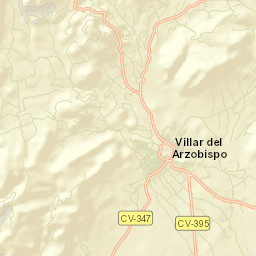 Villar del Arzobispo Street Map