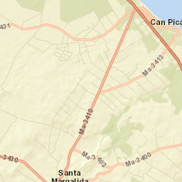 Can Picafort Street Map