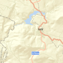 Isili Street Map