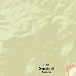 San Donato di Ninea Street Map