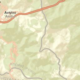 Metsovo Street Map