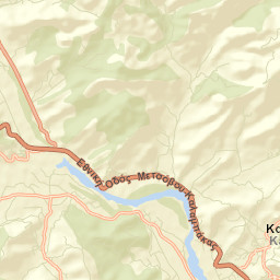 Kastráki Street Map