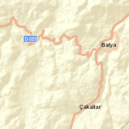 Balya Street Map
