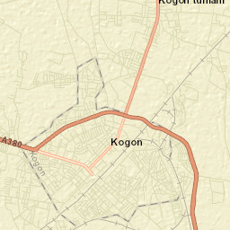 Kogon Street Map