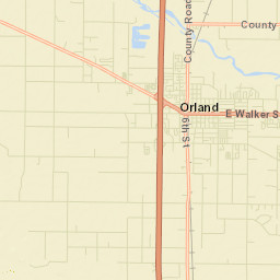 Wyo California Street Map