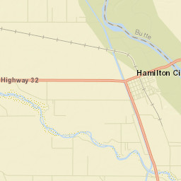 Mills Orchard California Street Map