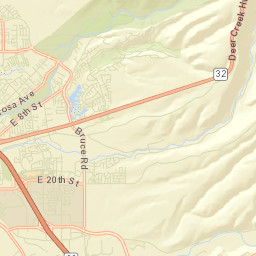 Chapmantown California Street Map