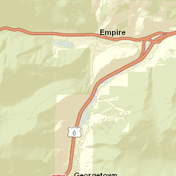 Empire Colorado Street Map
