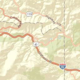 38119 U.S. 40, Evergreen, CO 80439, USA Street Map