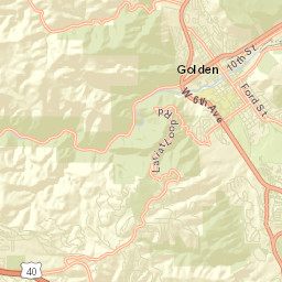 988 Lookout Mountain Road, Golden, CO Street Map