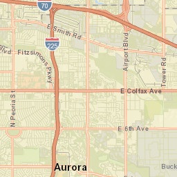 Sable Colorado Street Map