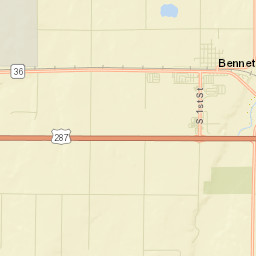 1085 South 1st Street, Bennett, CO 80102 Street Map