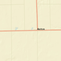 Anton Colorado Street Map