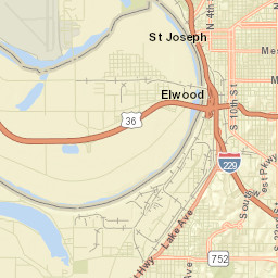 Elwood Street Map