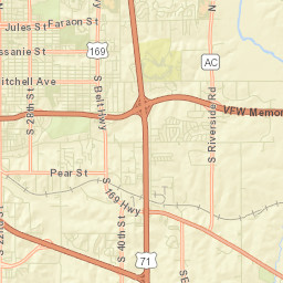 2867 U.S. 169, St. Joseph, MO 64503, USA Street Map