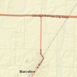 Marceline Street Map