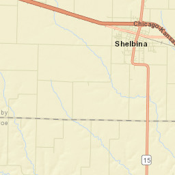 Shelbina Street Map