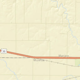 1806-1898 State Highway CC, Monroe City Street Map