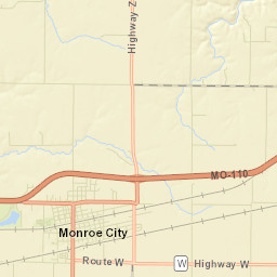 468-512 Stoddard St Monroe City MO Street Map