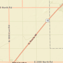 Blue Mound Street Map