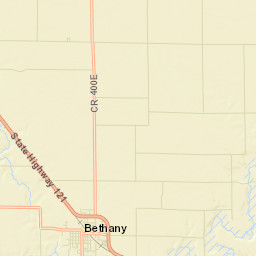 Bethany Street Map