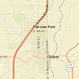 Fairview Park Street Map