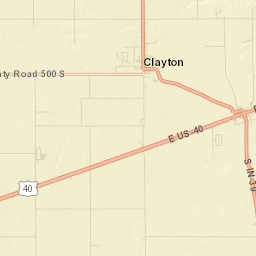 457-587 US-40 Clayton IN 46118 USA Street Map