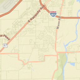 4329 Solun Road, Indianapolis, IN 46221 Street Map