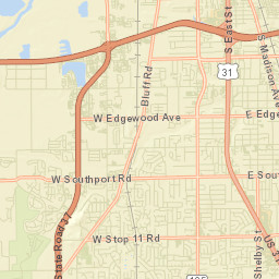 7125 Wellingshire Boulevard, Indianapolis, IN Street Map