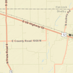 Morristown Street Map