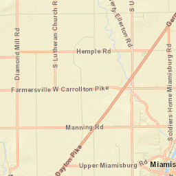 Ellerton Ohio Street Map