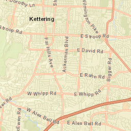 5075-5109 Bigger Road, Kettering, OH 45440 Street Map