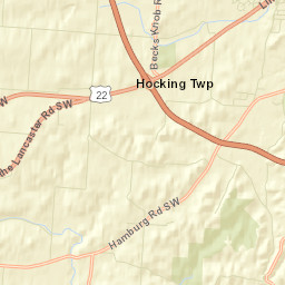 Hamburg Ohio Street Map