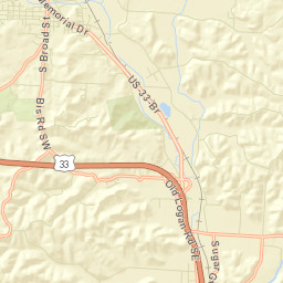 Whites Ohio Street Map